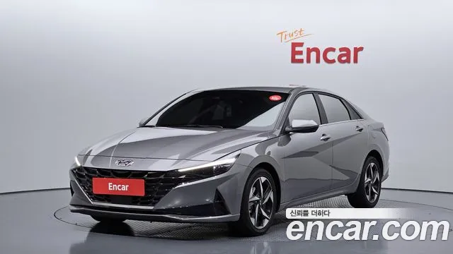 Hyundai Avante (CN7) 2021 Серый из Кореи