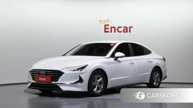 Hyundai Sonata (DN8) 2019 Белый из Кореи