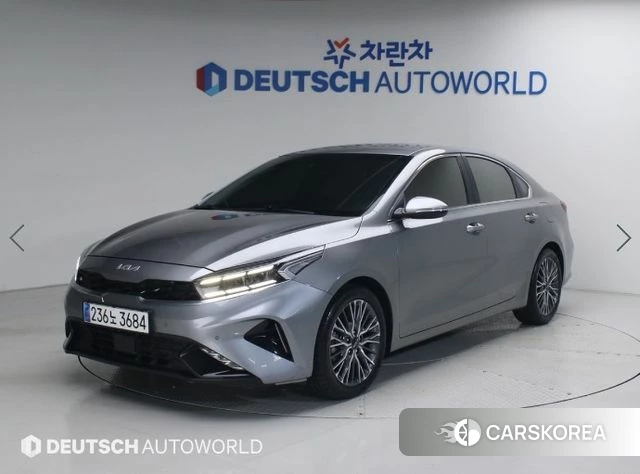Kia The New K3 2nd generation 2024 Серый из Кореи