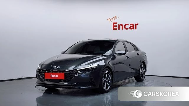 Hyundai Avante (CN7) 2021 Серый из Кореи