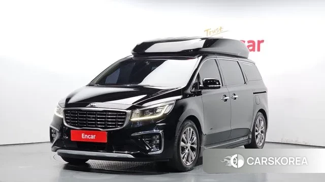 Kia The New Carnival 2018 Черный из Кореи