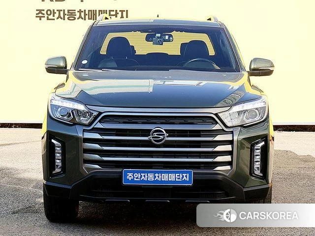 Ssangyong The New Rexton Sport 2022 Синий нефрит из Кореи