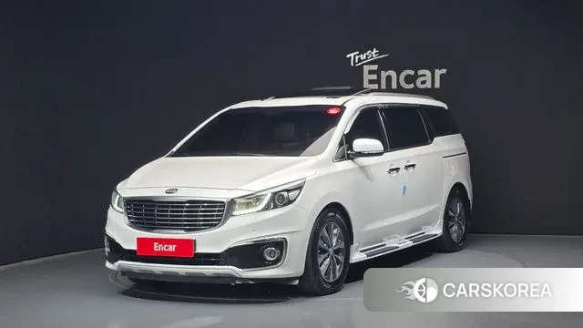 Kia All New Carnival 2018 Белый из Кореи