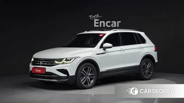 Volkswagen Tiguan second Generation 2022 Белый из Кореи