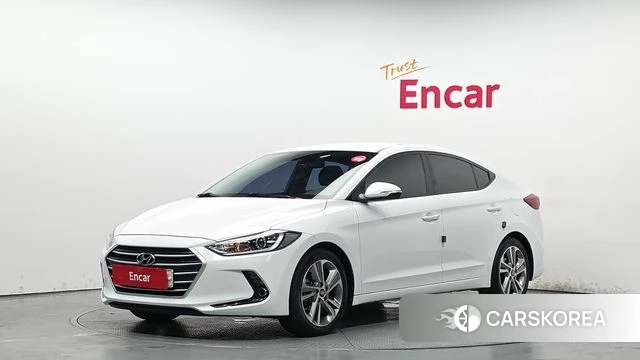 Hyundai Avante AD 2018 Белый из Кореи
