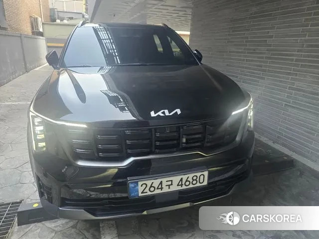 Kia The New Sorento 4th Generation 2024 Черный из Кореи