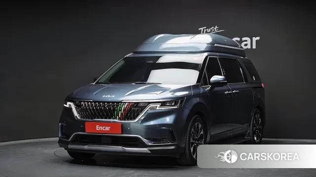 Kia Carnival 4th generation 2021 Синий из Кореи