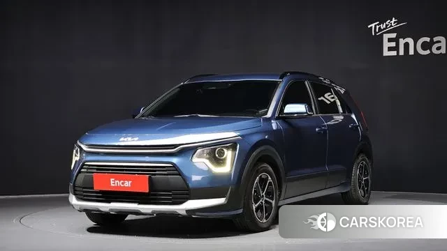 Kia Di Ol Nu Niro 2022 Синий из Кореи
