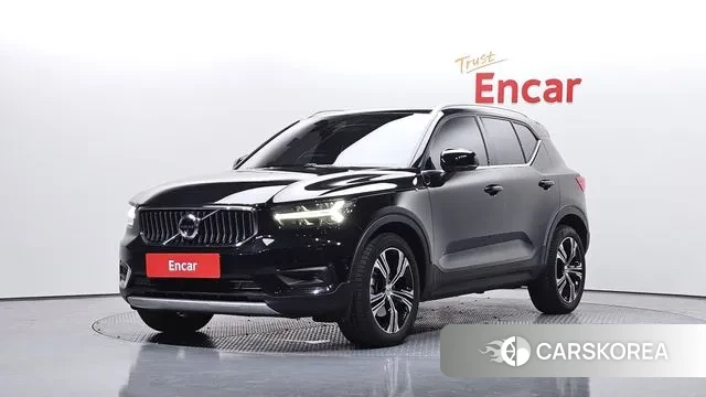 Volvo XC40 2021 Черный из Кореи