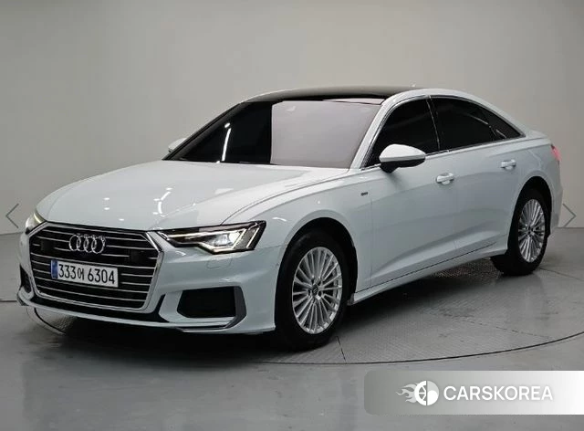 Audi A6 (C8) 2020 Белый из Кореи