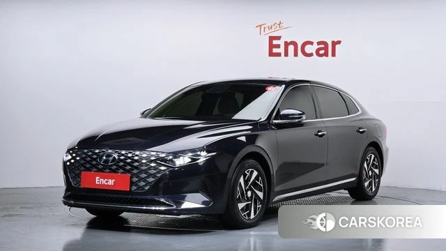 Hyundai The New Grandeur IG Hybrid 2021 Синий из Кореи