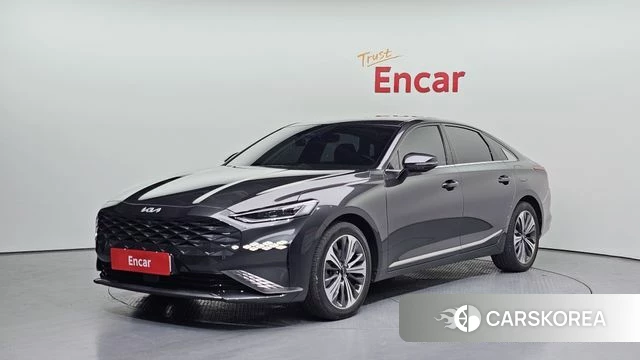 Kia K8 Hybrid 2021 Серый из Кореи