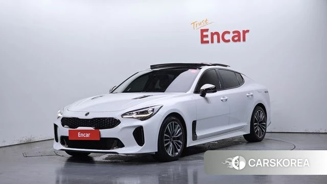 Kia Stinger 2018 Белый из Кореи