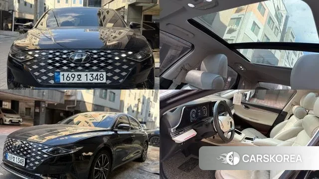 Hyundai The New Grandeur IG 2022 Черный из Кореи