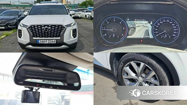 Hyundai Palisade 2019 Белый из Кореи