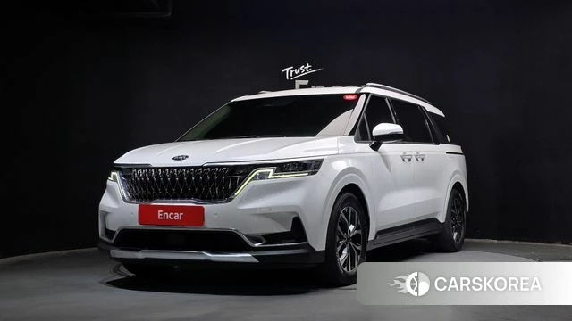 Kia Carnival 4th generation 2021 Белый из Кореи