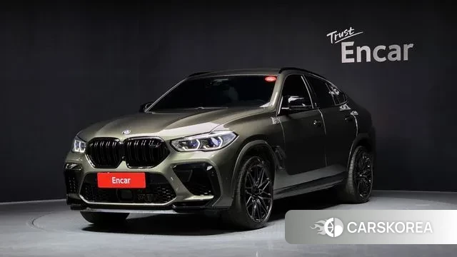 BMW X6M (G06) 2021 Песочный из Кореи