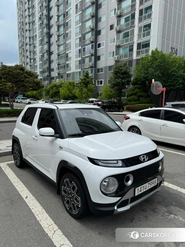 Hyundai Casper 2024 Белый из Кореи