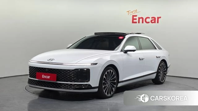 Hyundai Grandeur Hybrid (GN7) 2023 Белый из Кореи