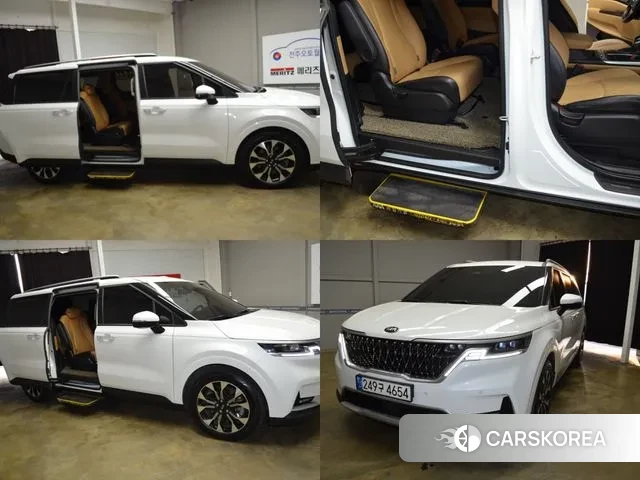 Kia Carnival 4th generation 2020 Белый из Кореи