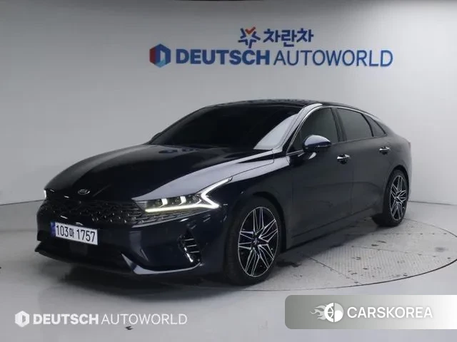 Kia K5 Hybrid 3rd Generation 2021 Синий из Кореи