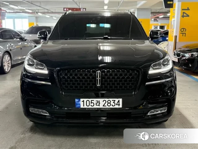Lincoln Aviator 2nd generation 2021 Черный из Кореи