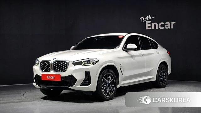 BMW X4 (G02) 2021 Белый из Кореи