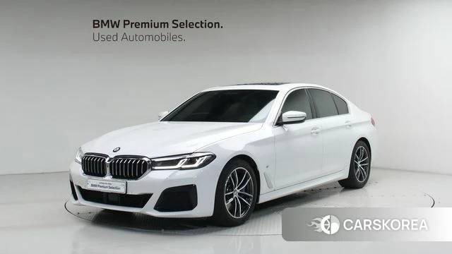 BMW 5 Series (G30) 2021 Белый из Кореи