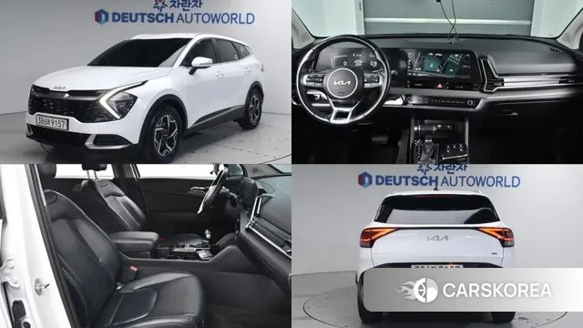 Kia Sportage 5th Generation 2021 Белый из Кореи