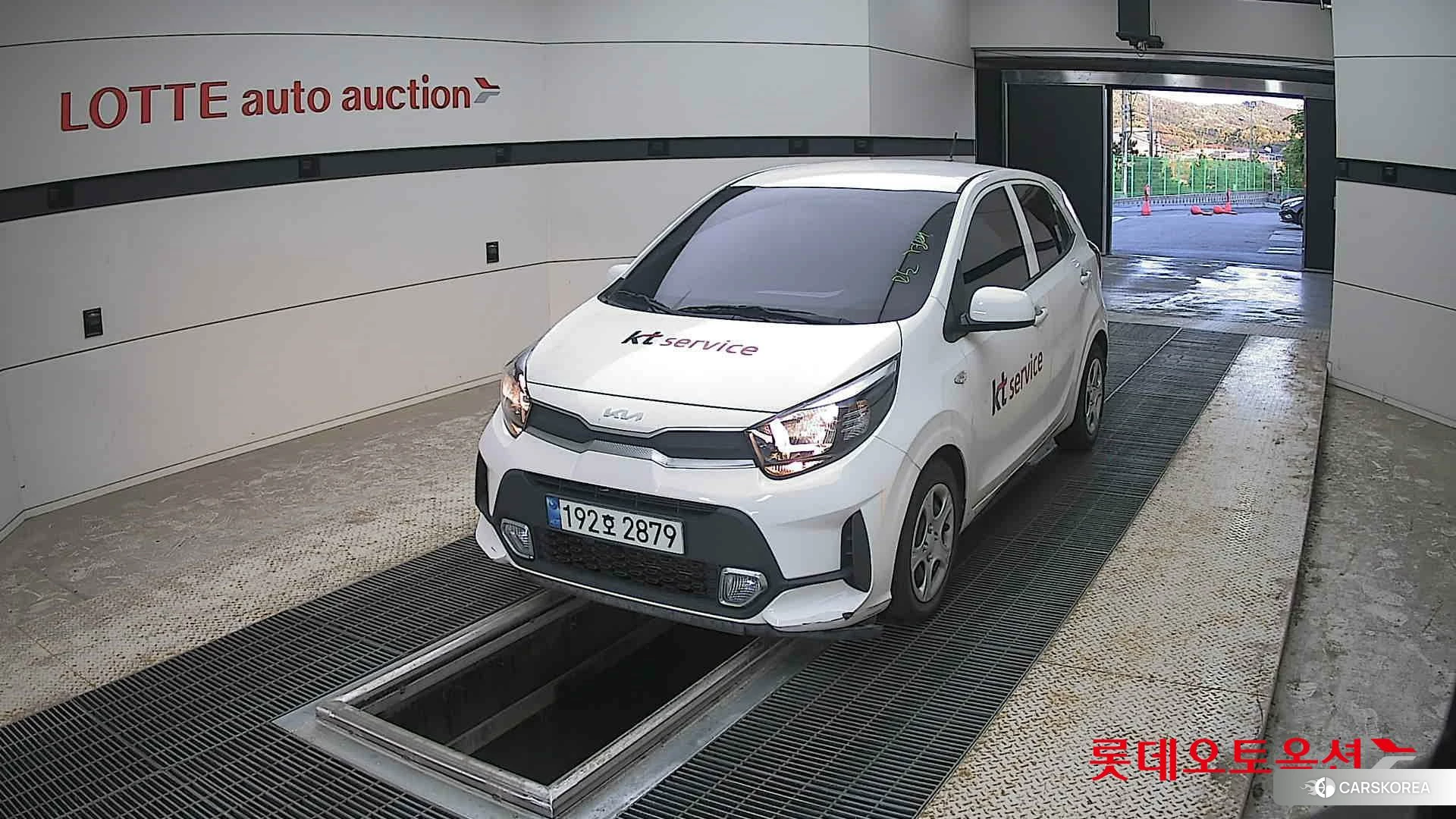 Kia Morning 2022 Clear White из Кореи