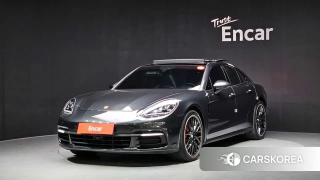 Porsche Panamera (971) 2018 Черный из Кореи