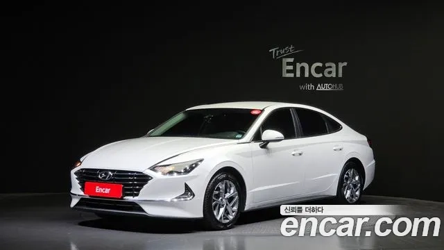 Hyundai Sonata (DN8) 2019 Белый из Кореи