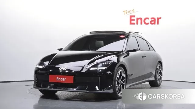 Hyundai Ionic 6 2022 Черный из Кореи