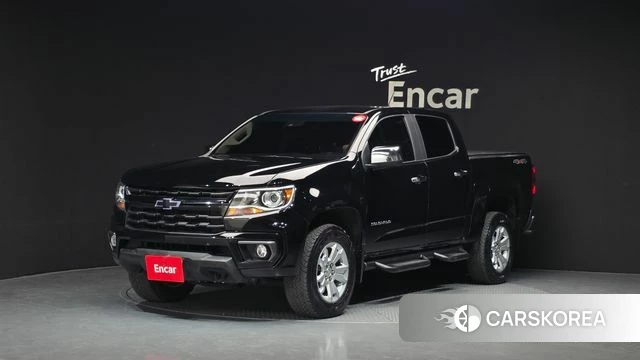Chevrolet (GM Daewoo) Real New Colorado 2022 Черный из Кореи