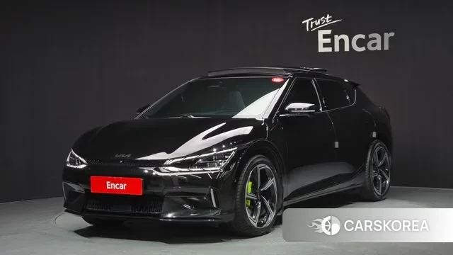 Kia EV6 2022 Черный из Кореи
