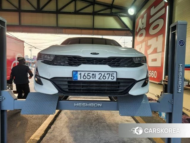 Kia K5 3rd generation 2021 Белый из Кореи