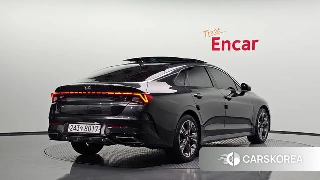 Kia K5 3rd generation 2020 Серый из Кореи