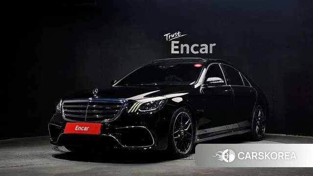 Mercedes-Benz S-Class W222 2018 Черный из Кореи