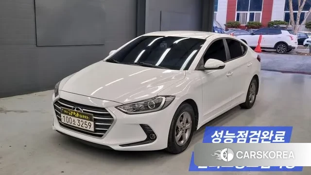 Hyundai Avante AD 2018 Белый из Кореи