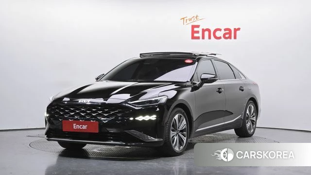 Kia K8 2021 Черный из Кореи