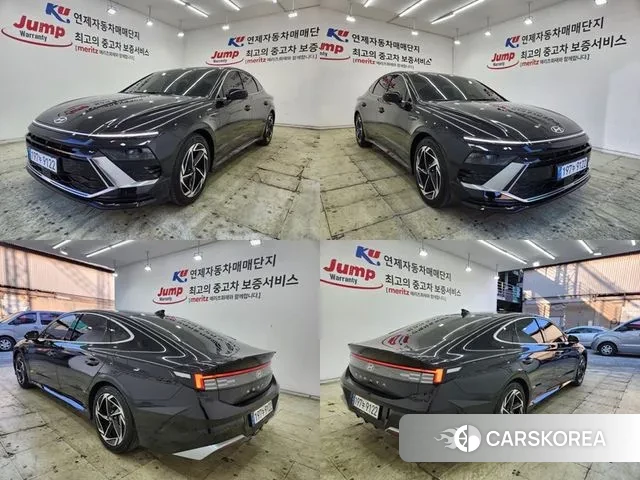 Hyundai Sonata D Edge (DN8) 2024 Черный из Кореи