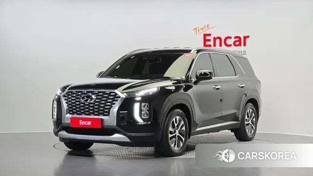 Hyundai Palisade 2021 Черный из Кореи