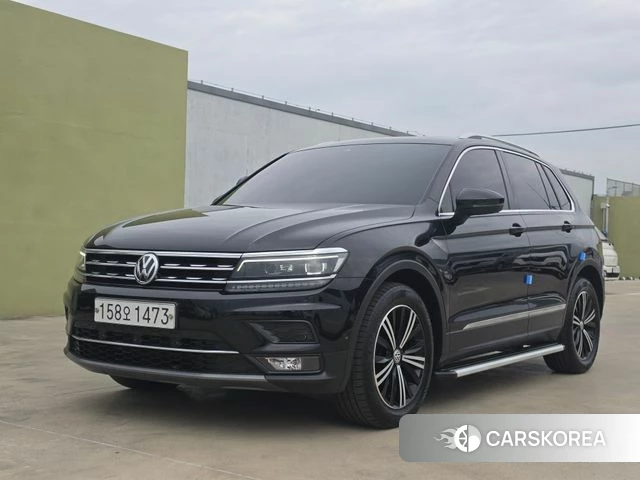 Volkswagen Tiguan second Generation 2019 Черный из Кореи
