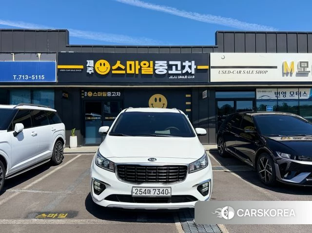 Kia The New Carnival 2020 Белый из Кореи