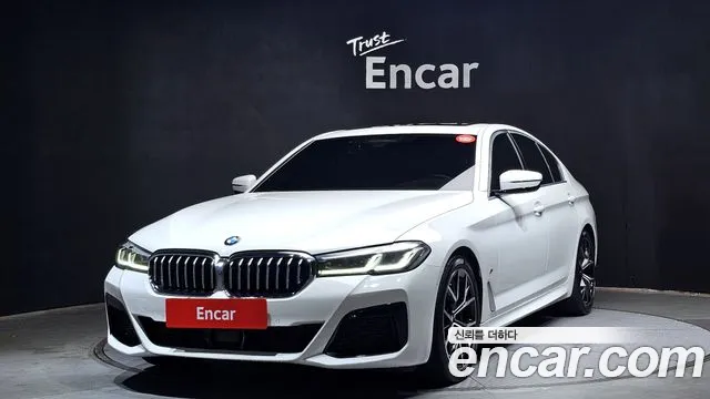 BMW 5 Series (G30) 2021 Белый из Кореи