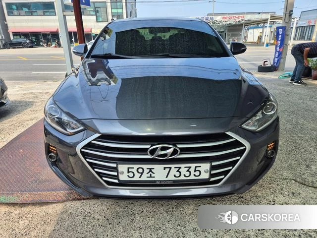 Hyundai Avante AD 2018 Цвет галактики из Кореи