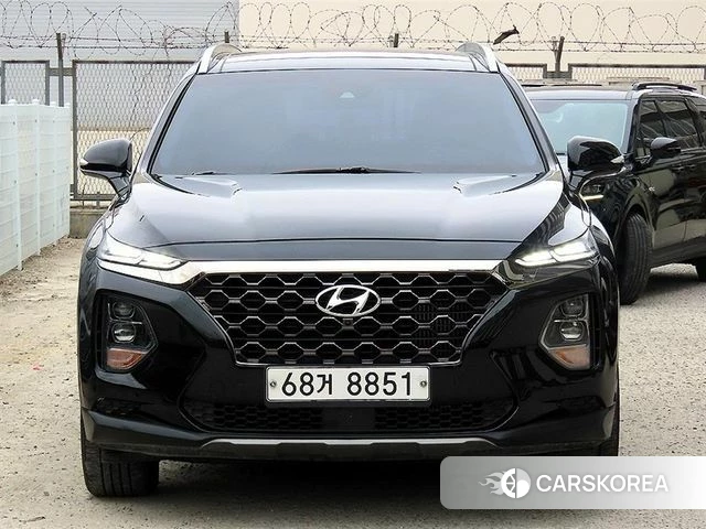 Hyundai Santa Fe TM 2018 Черный из Кореи