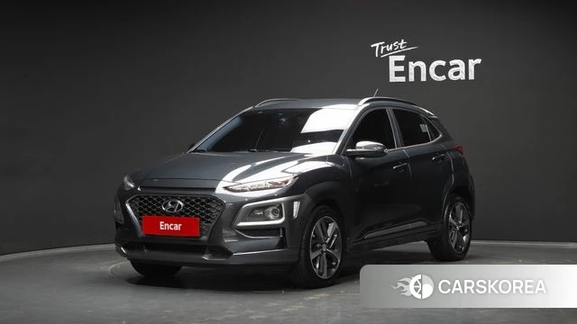 Hyundai Kona 2018 Черный из Кореи