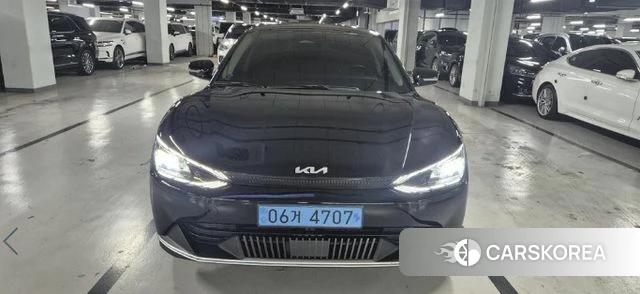 Kia EV6 2022 Черный из Кореи