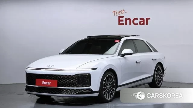 Hyundai Grandeur (GN7) 2023 Белый из Кореи